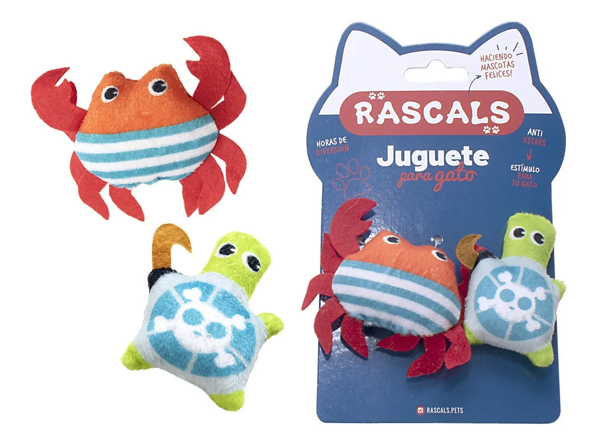Juguetes Rascals Set X2 cangrejo y tortuga - Image 3