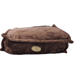 Almohadón polar soft 60x50x18 chocolate